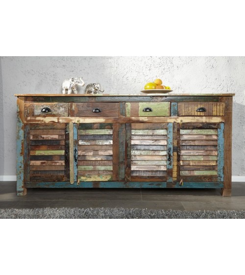 Buffet ECO en bois recyclé 160 cm