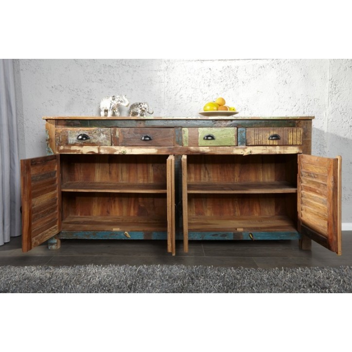 Buffet ECO en bois recyclé 160 cm