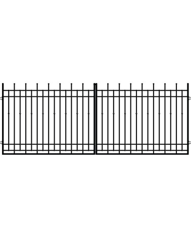 Portail BREME double battant 4 m