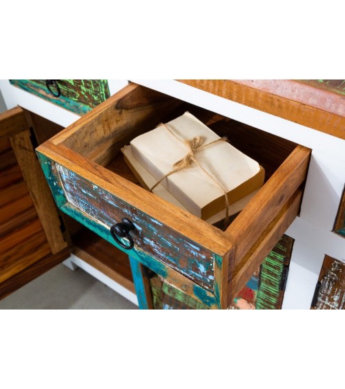 Buffet ECO II en bois recyclé et manguier 160 cm