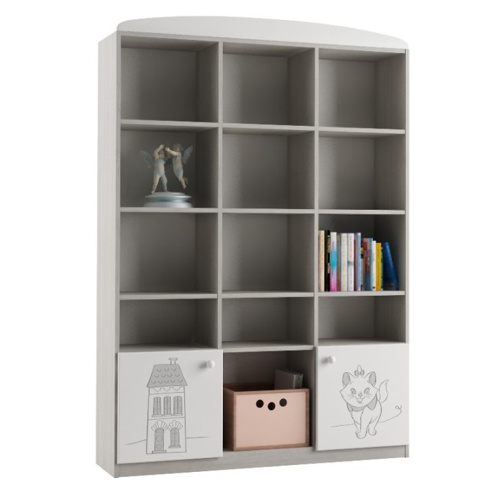 Libreria Marie 135cm bianco