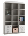 Bibliothèque Marie 135cm blanc