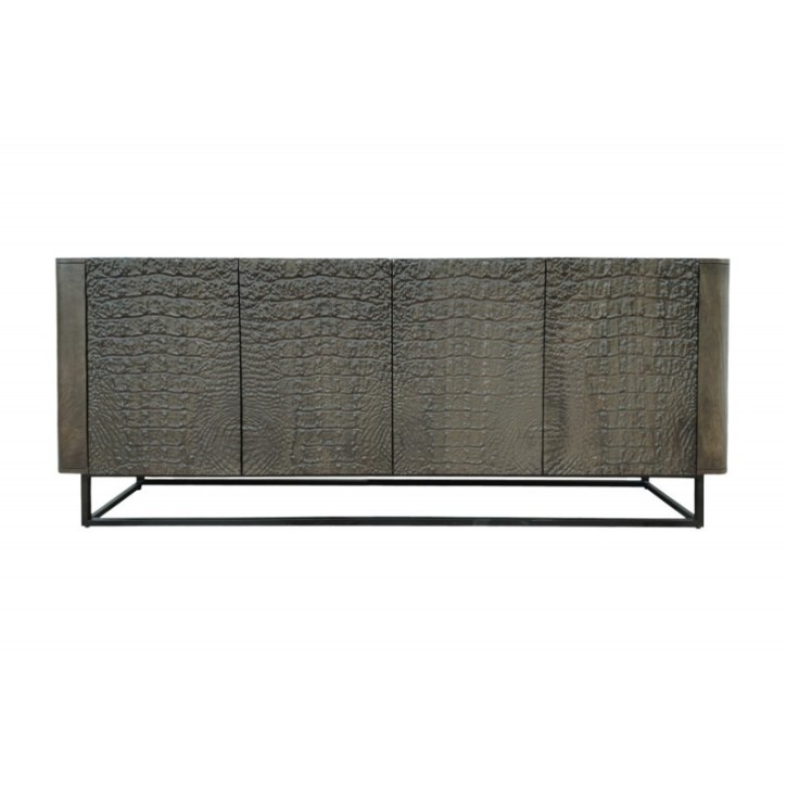 Buffet CROCO en bois de manguier