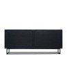 Buffet CROCO gris en bois de manguier