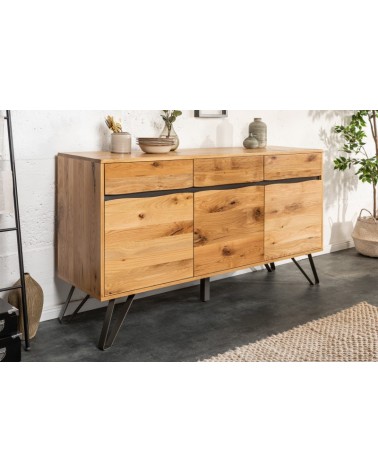 Buffet DREAM en bois de chêne et d'hévéa