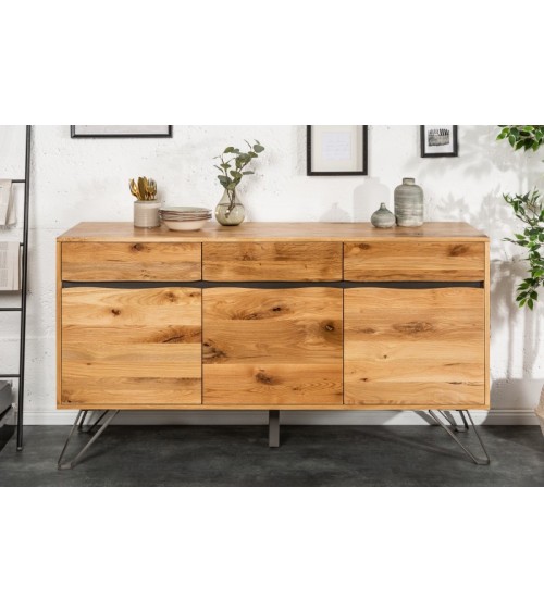 Buffet DREAM en bois de chêne et d'hévéa