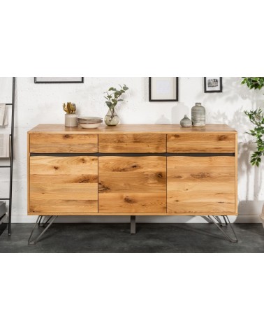 Buffet DREAM en bois de chêne et d'hévéa