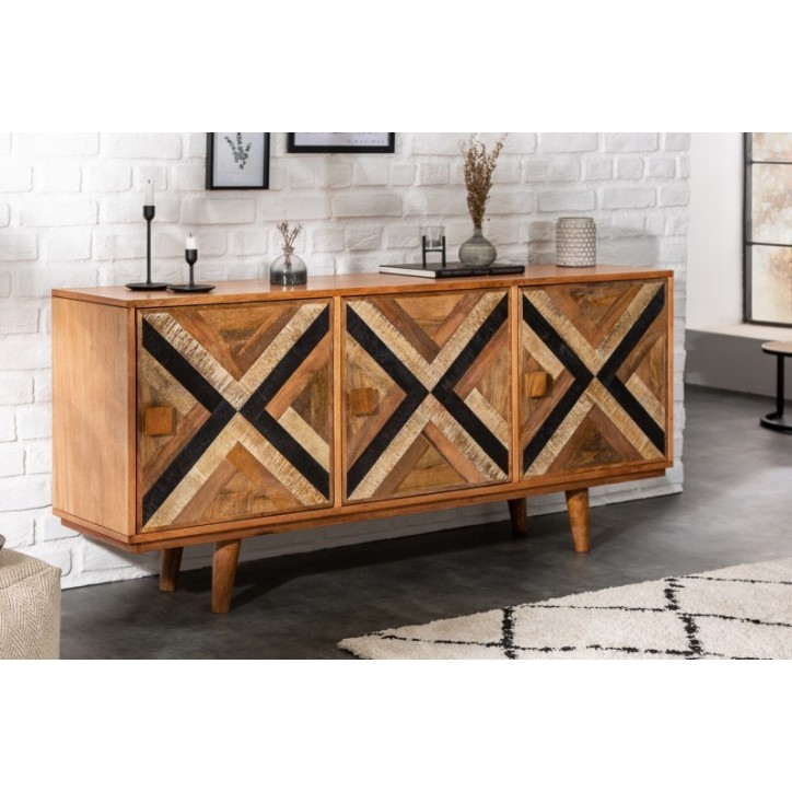 Buffet CRUZ en bois de manguier