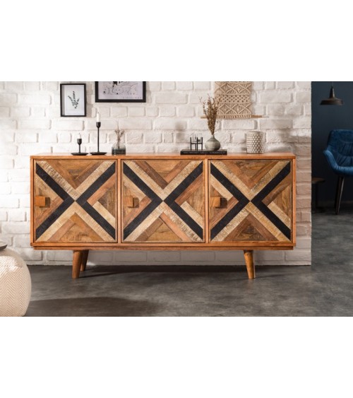 Buffet CRUZ en bois de manguier