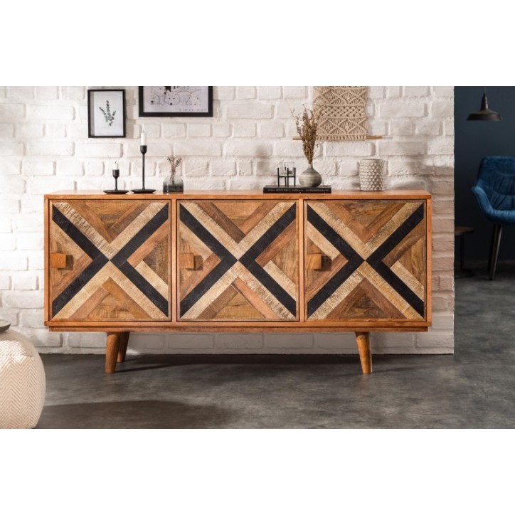 Buffet CRUZ en bois de manguier