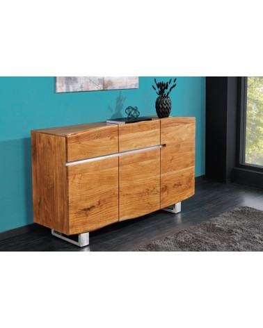 Buffet DREAM II en bois massif d'acacia 135 cm