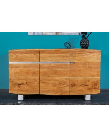 Buffet DREAM II en bois massif d'acacia 135 cm