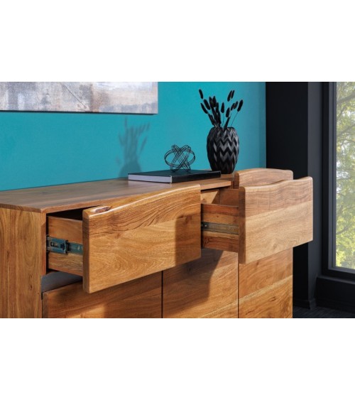 Buffet DREAM II en bois massif d'acacia 135 cm