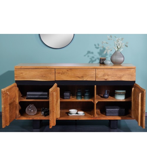 Buffet DREAM en bois massif d'acacia