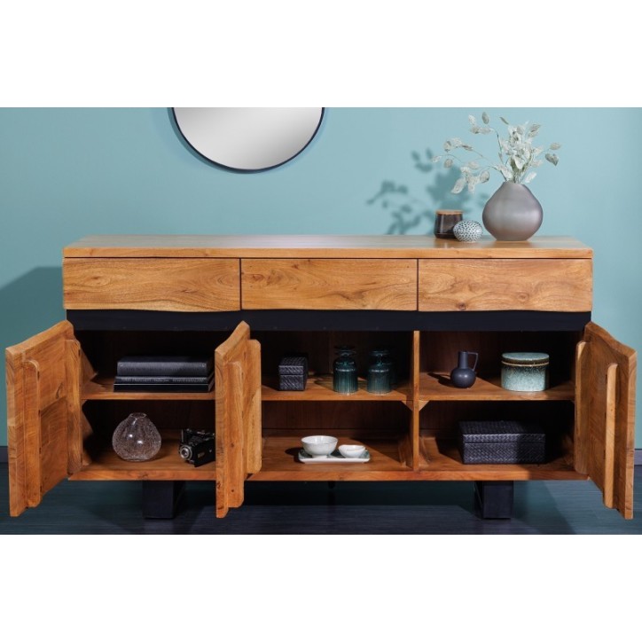 Buffet DREAM en bois massif d'acacia
