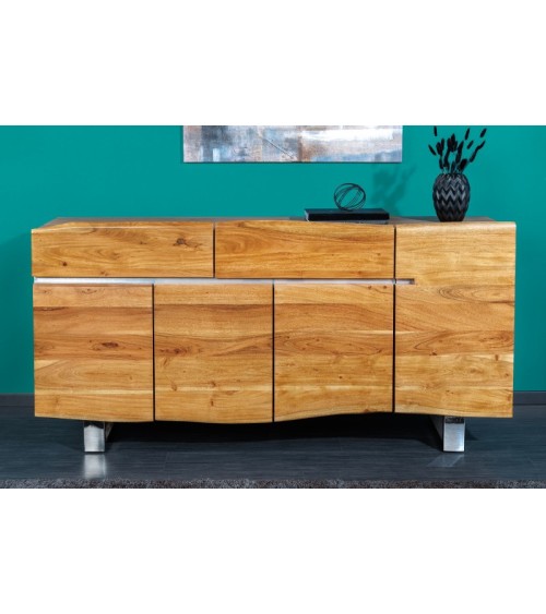 Buffet DREAM II en bois massif d'acacia 170 cm