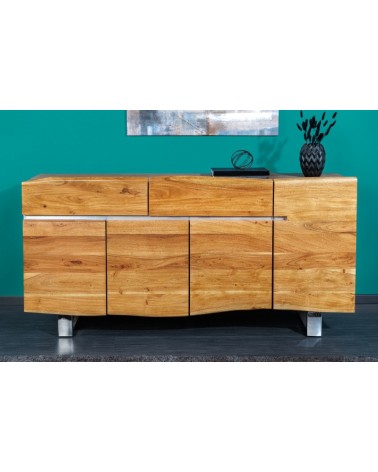 Buffet DREAM II en bois massif d'acacia 170 cm