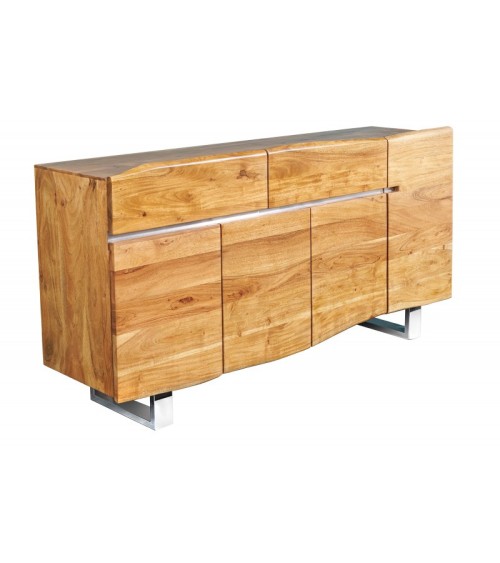 Buffet DREAM II en bois massif d'acacia 170 cm