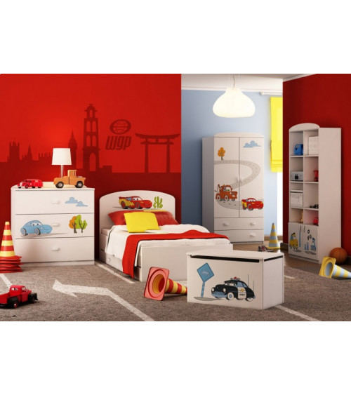 CARS Cómoda de 90 cm