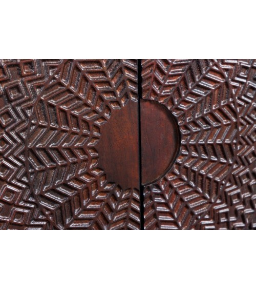 Buffet MANDALA II en bois massif de manguier