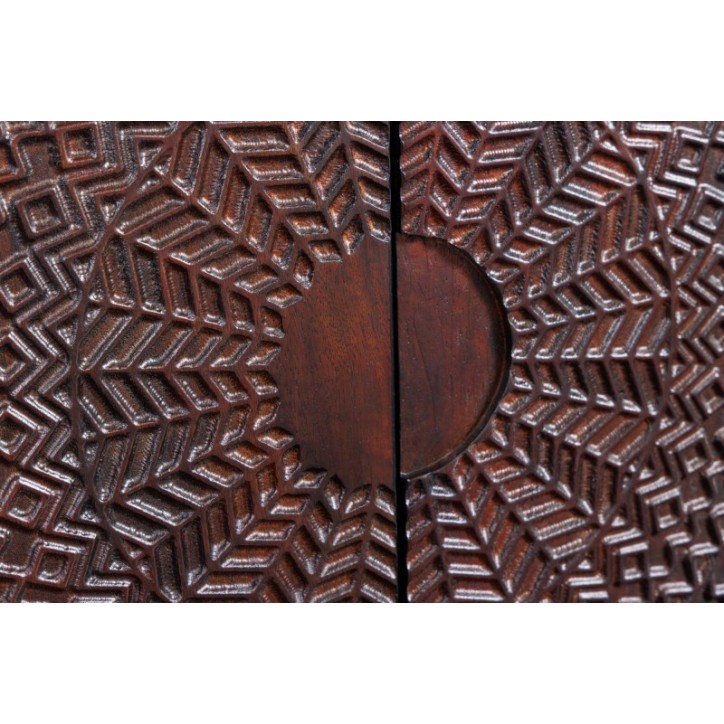 Buffet MANDALA II en bois massif de manguier