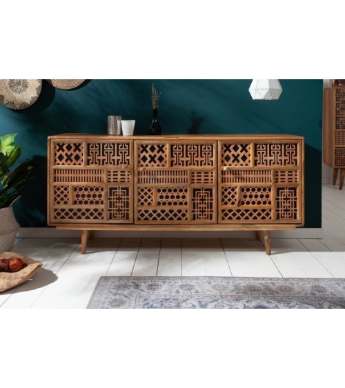Buffet MEDINA en bois massif de manguier