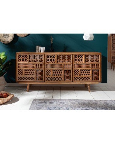 Buffet MEDINA en bois massif de manguier