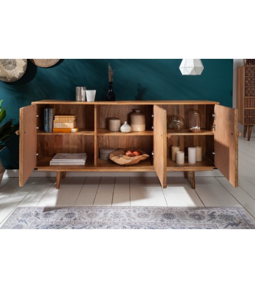 Buffet MEDINA en bois massif de manguier
