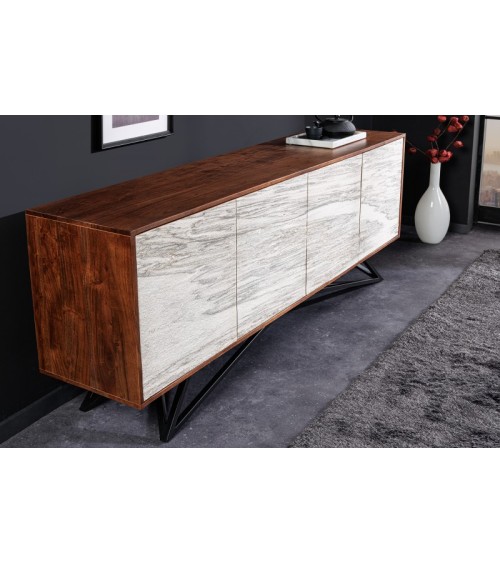 Buffet SNOW en bois d'acacia