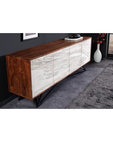 Buffet SNOW en bois d'acacia