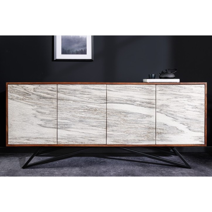 Buffet SNOW en bois d'acacia