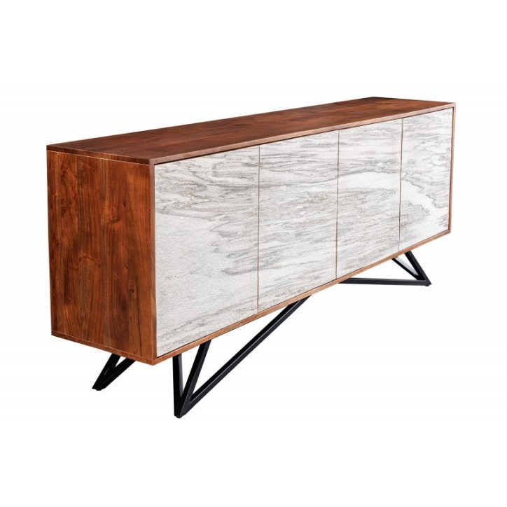 Buffet SNOW en bois d'acacia