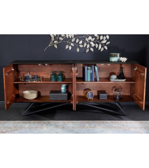 Buffet STONE en bois d'acacia
