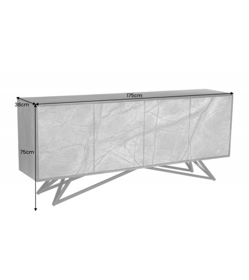 Buffet STONE en bois d'acacia