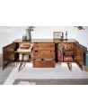 Buffet HEXAGONE bois massif d'acacia