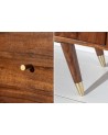 Buffet HEXAGONE bois massif d'acacia