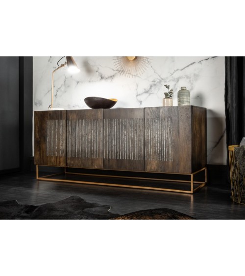 Buffet ELEGANT en bois massif de manguier