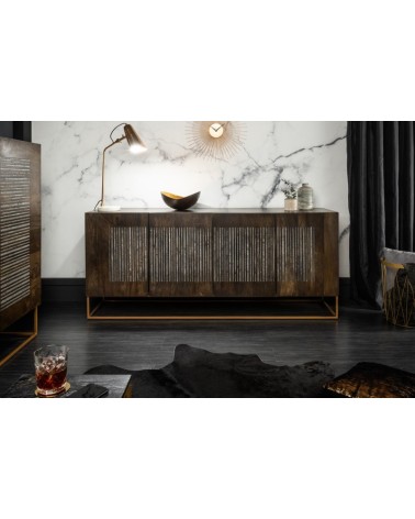 Buffet ELEGANT en bois massif de manguier