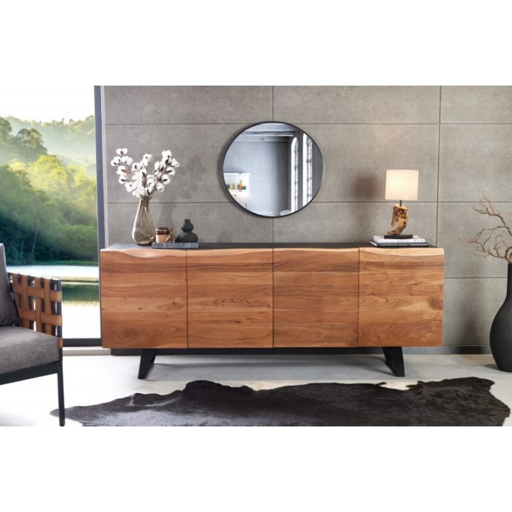 Buffet BRUT en bois d'acacia