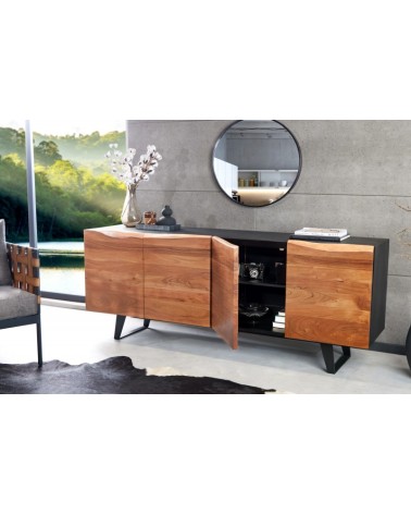 Buffet BRUT en bois d'acacia