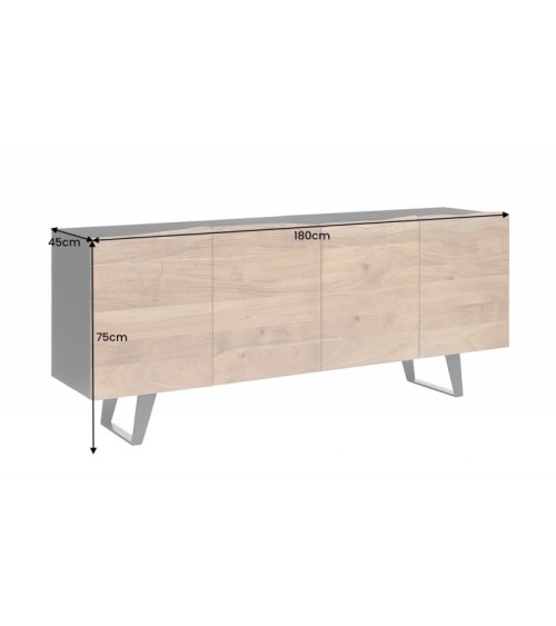 Buffet BRUT en bois d'acacia