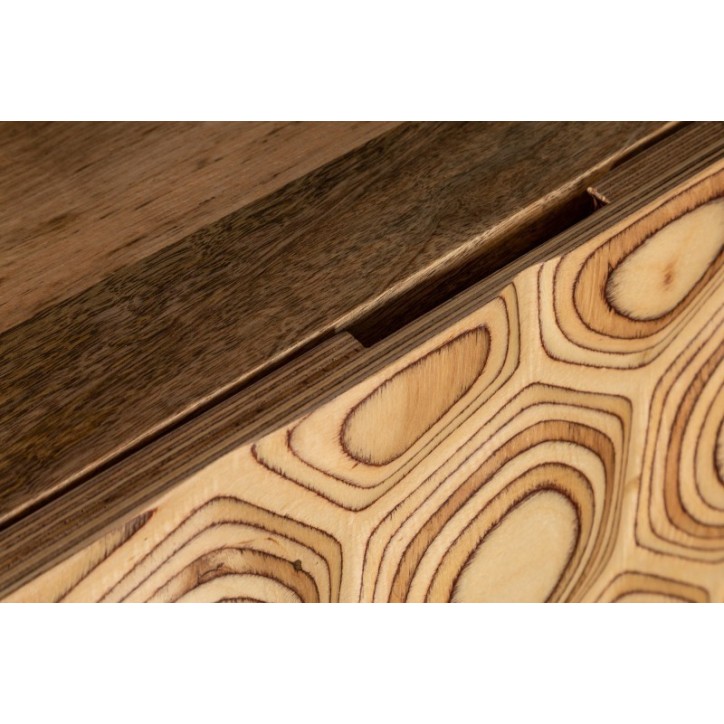 Buffet TURTLE en bois massif de manguier