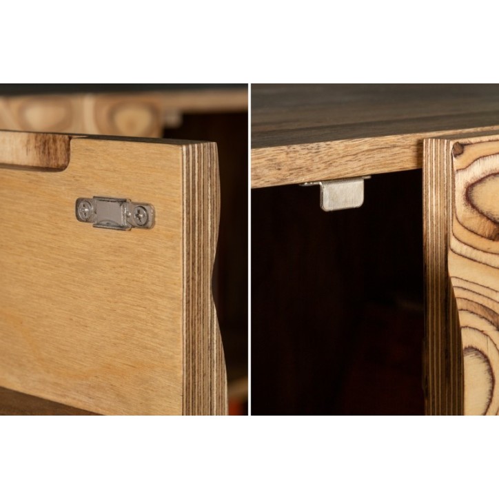 Buffet TURTLE en bois massif de manguier