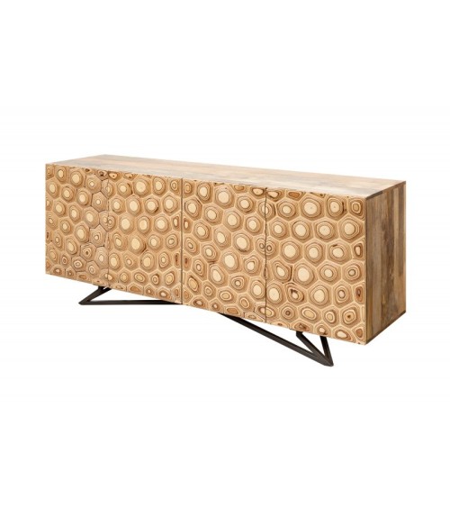 Buffet TURTLE en bois massif de manguier