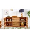 Buffet RELIEF bois massif d'acacia