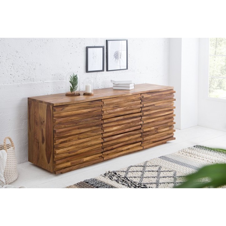 Buffet RELIEF bois massif de sheesham