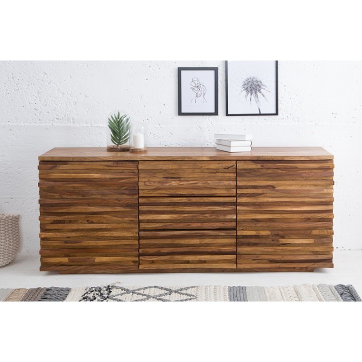 Buffet RELIEF bois massif de sheesham