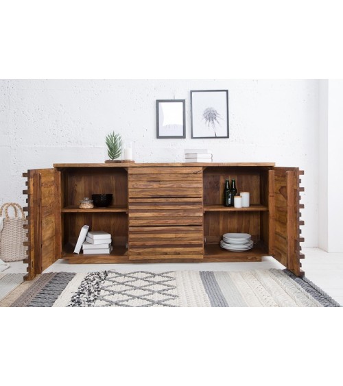 Buffet RELIEF bois massif de sheesham