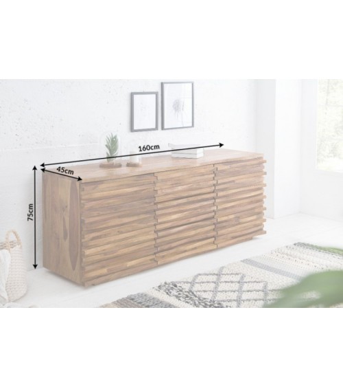 Buffet RELIEF bois massif de sheesham