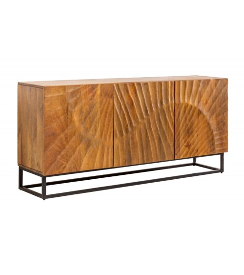 Buffet INFINITY en bois massif de manguier 140 cm